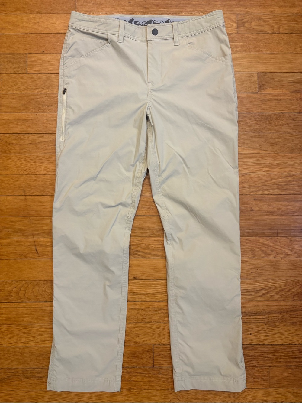 Men’s Stio Cutbank Pants 33 Waist 30 Inseam - Khaki